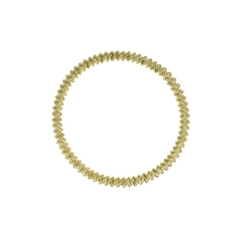 Bracciale in acciaio ip gold - BC7106G