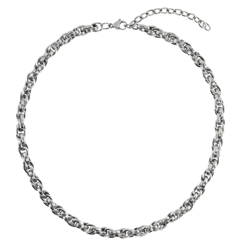 Collana girocollo in acciaio - CL7120B